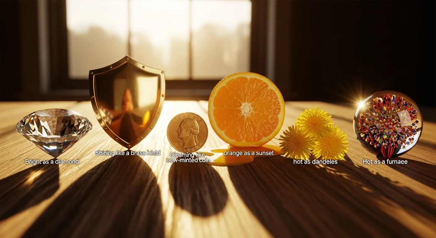 brilliant-sun-similes