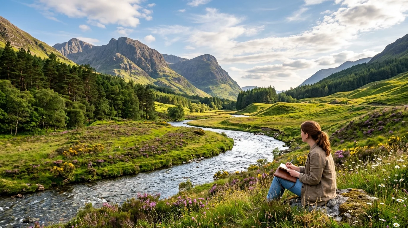 beautiful similes for nature writing