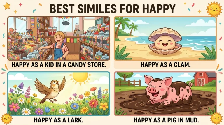 Best Similes for Happy