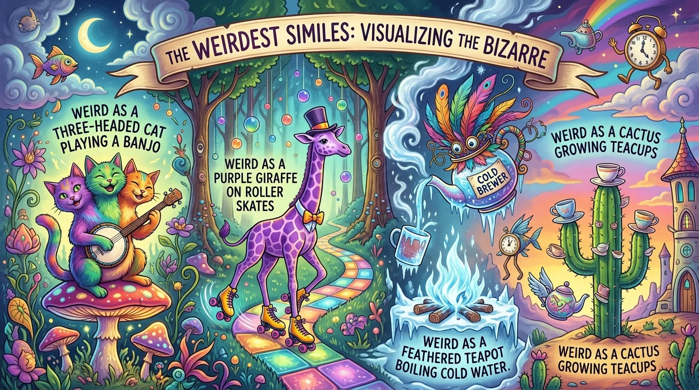 best-similes-for-weird