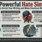Powerful Hate Similes
