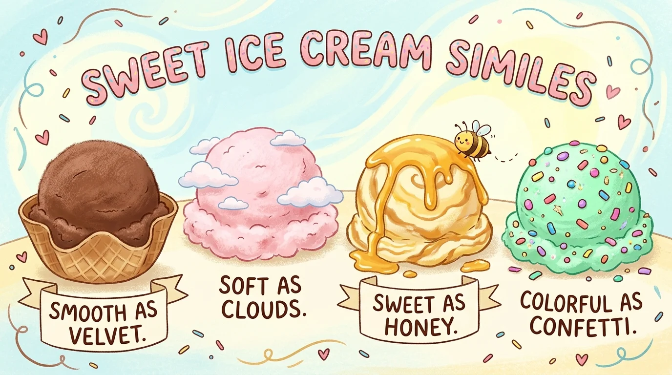 sweet-ice-cream-similes