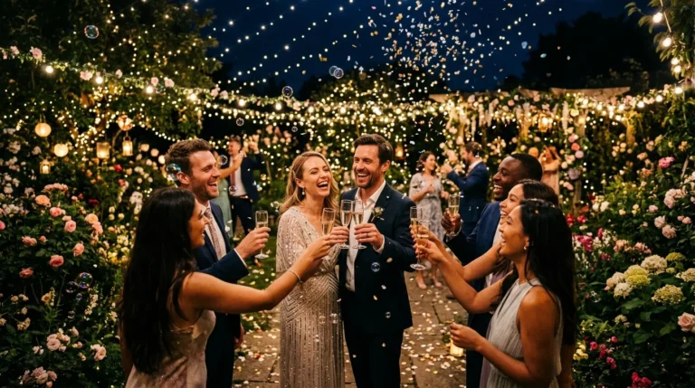 beautiful similes for celebration moments