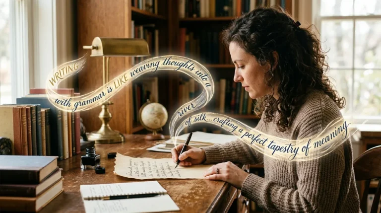 beautiful similes for grammar writing