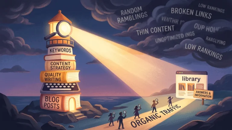 best similes for blogging SEO writing