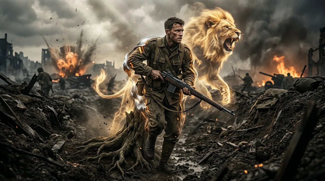 best similes for bravery in war stories