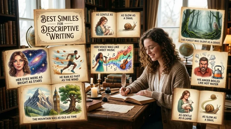 best similes for descriptive writing