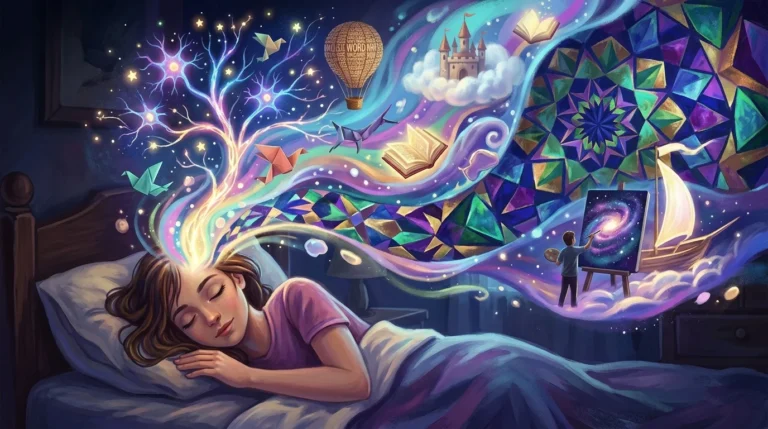 best similes for dreams and imagination