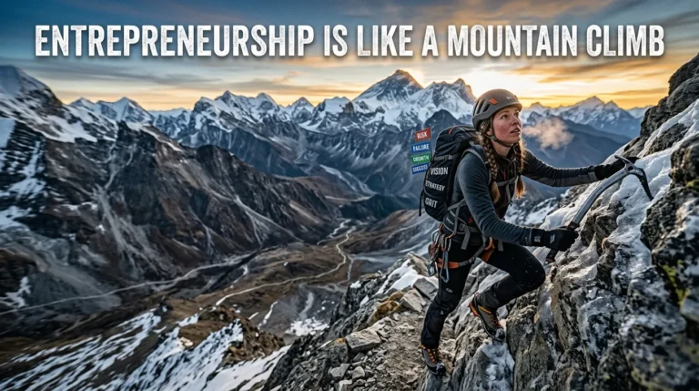 best similes for entrepreneurship journey