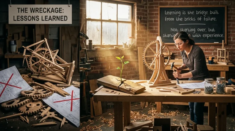best similes for failure and learning