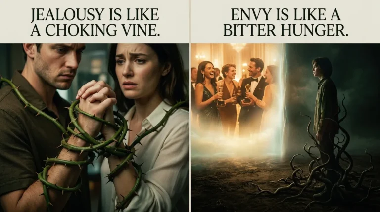 best similes for jealousy and envy