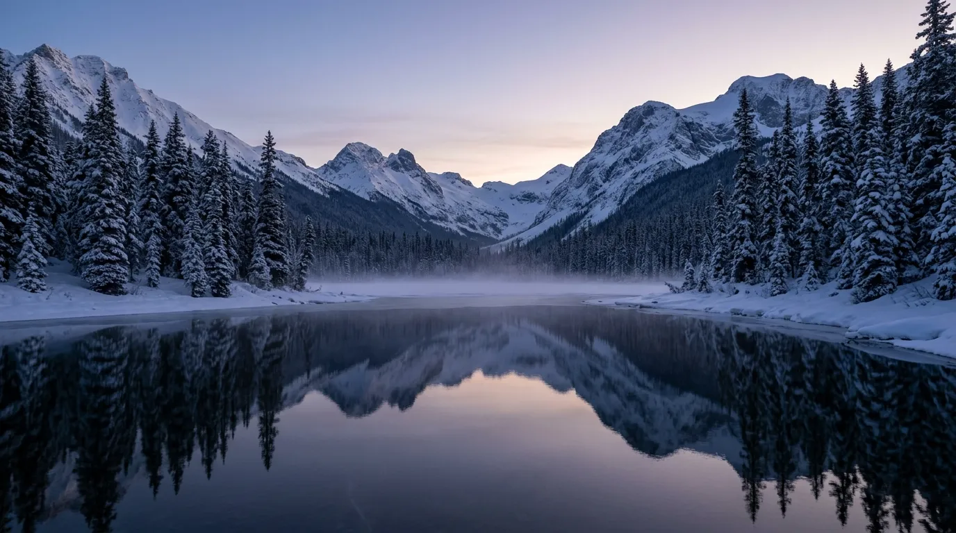 best similes for silence in nature
