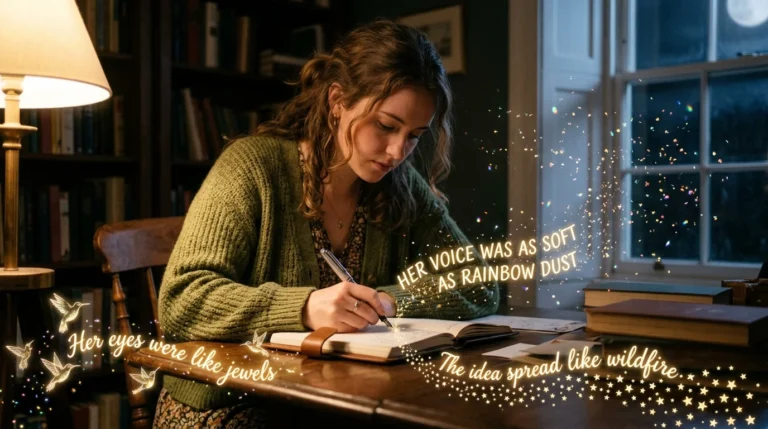 best similes for storytelling writing