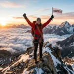 best similes for success achievement