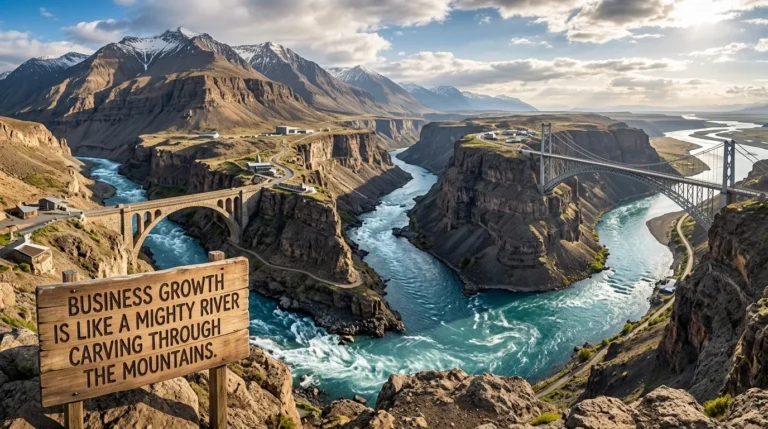powerful similes for business growth