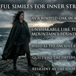 powerful similes for inner strength