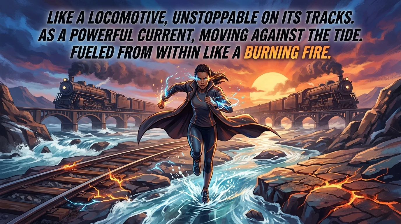powerful similes for motivation