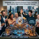 powerful similes for teamwork succes
