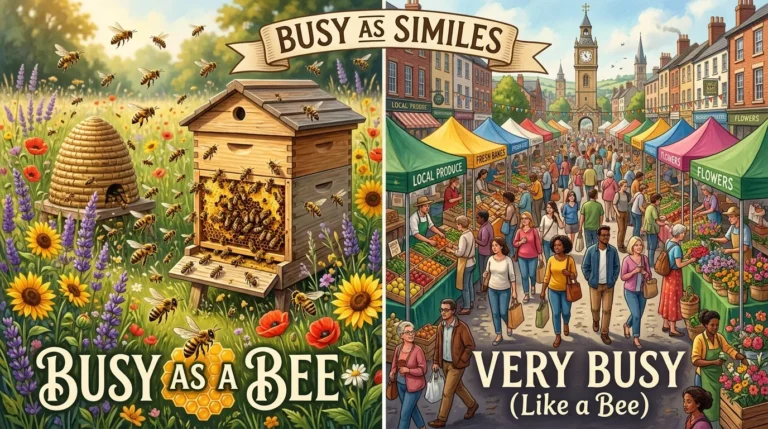 busy as similes