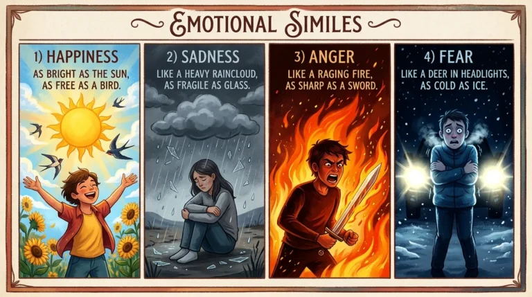 emotional similes