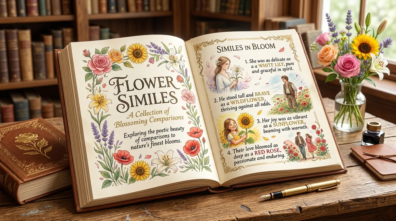 flower similes