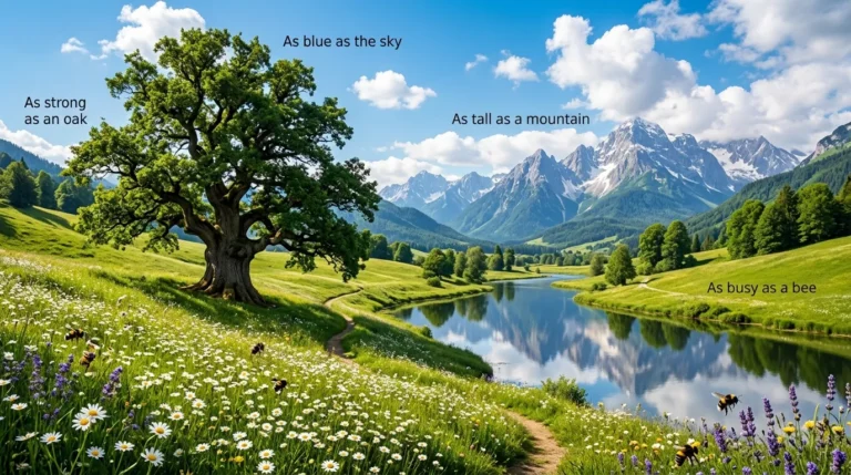 nature similes