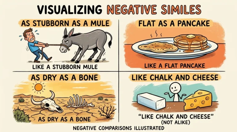 negative similes