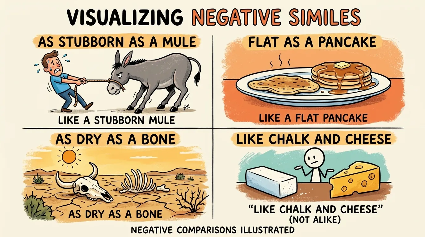 negative similes