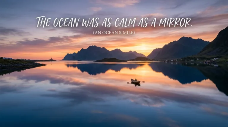 ocean similes