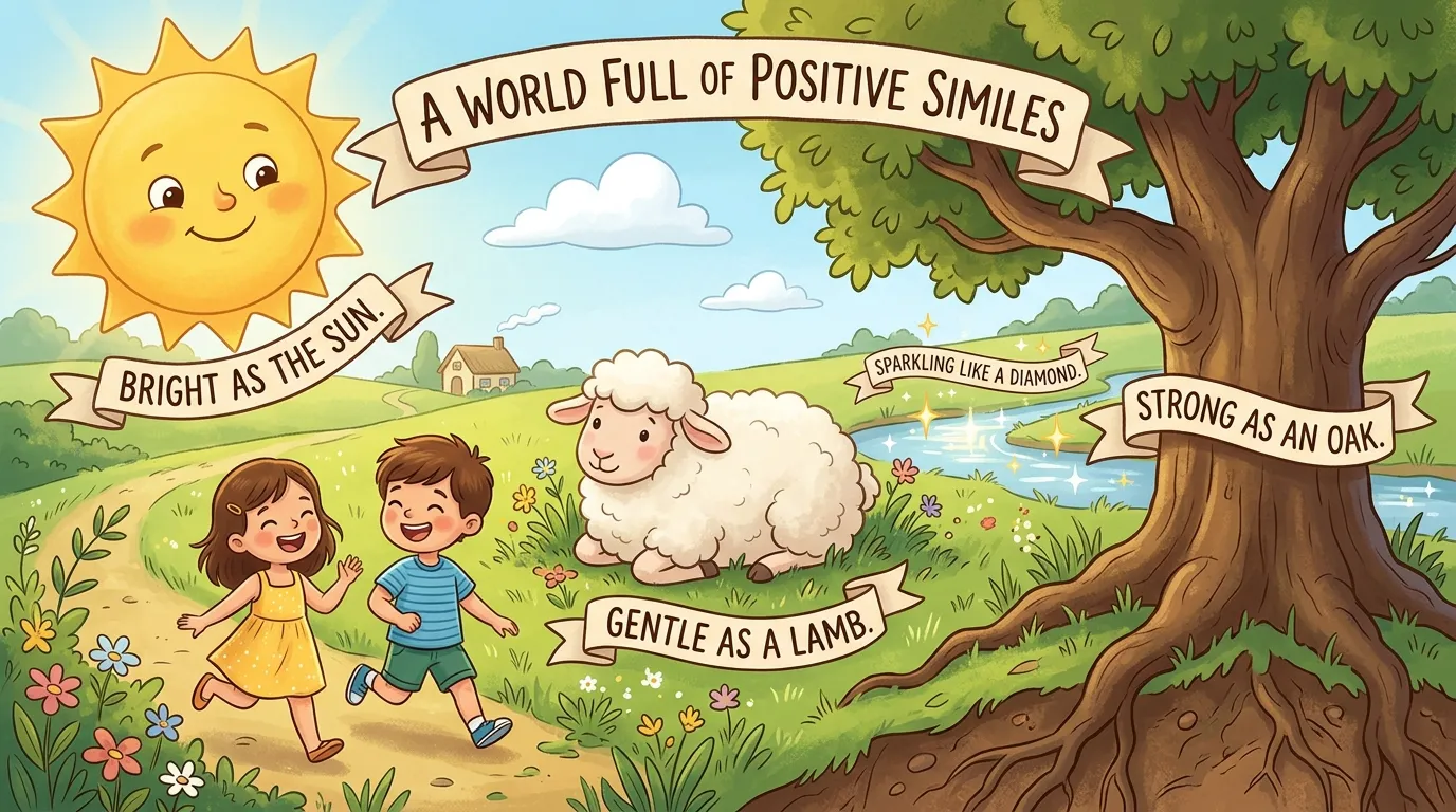 positive similes