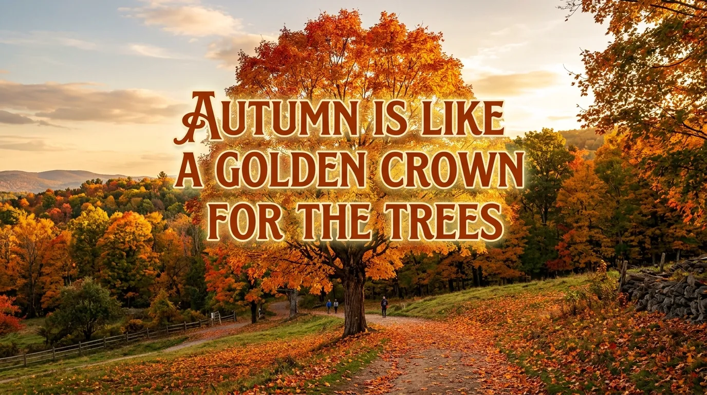 similes about autumn