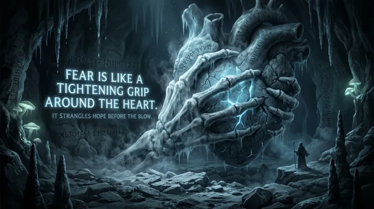 similes for fear