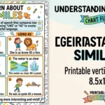similes printable