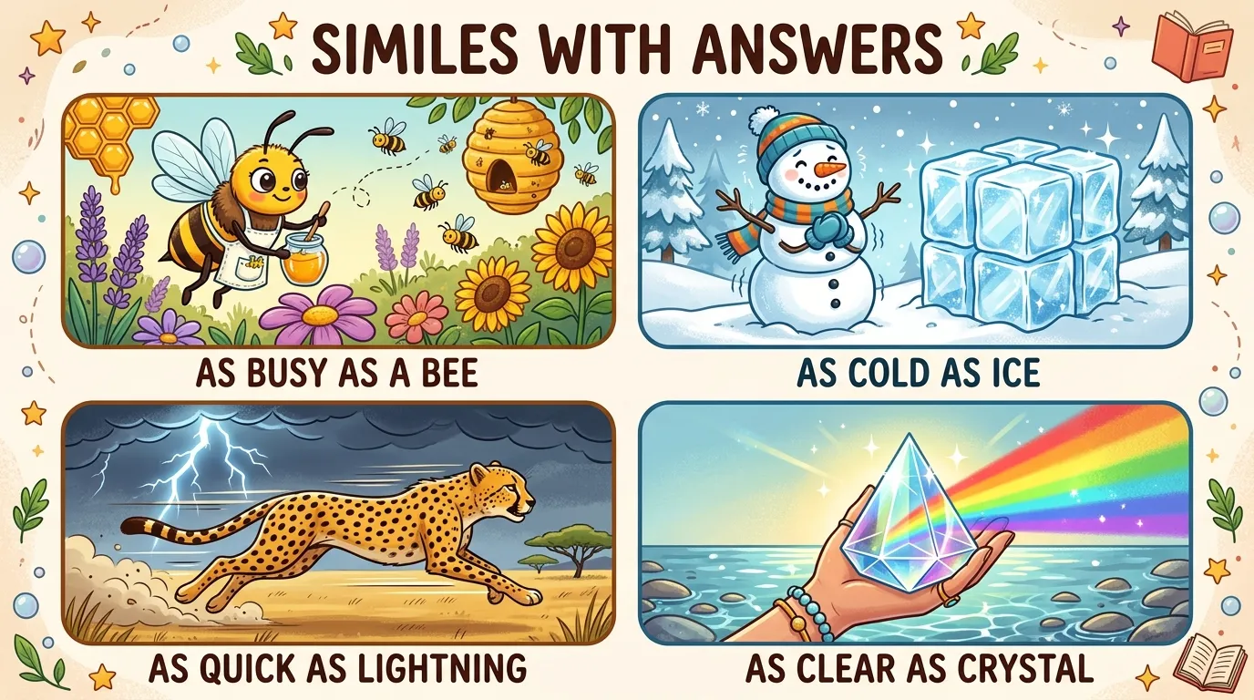 similes with answers