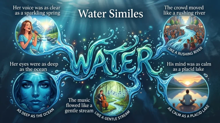 water similes