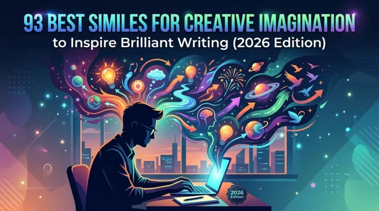 Best Similes for Creative Imagination to Inspire Brilliant Writing