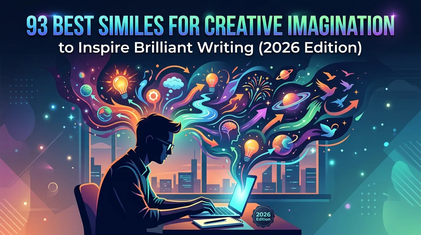 Best Similes for Creative Imagination to Inspire Brilliant Writing