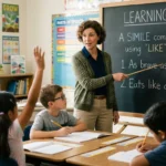 how to teach similes