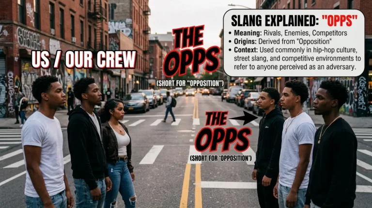 opps meaning slang