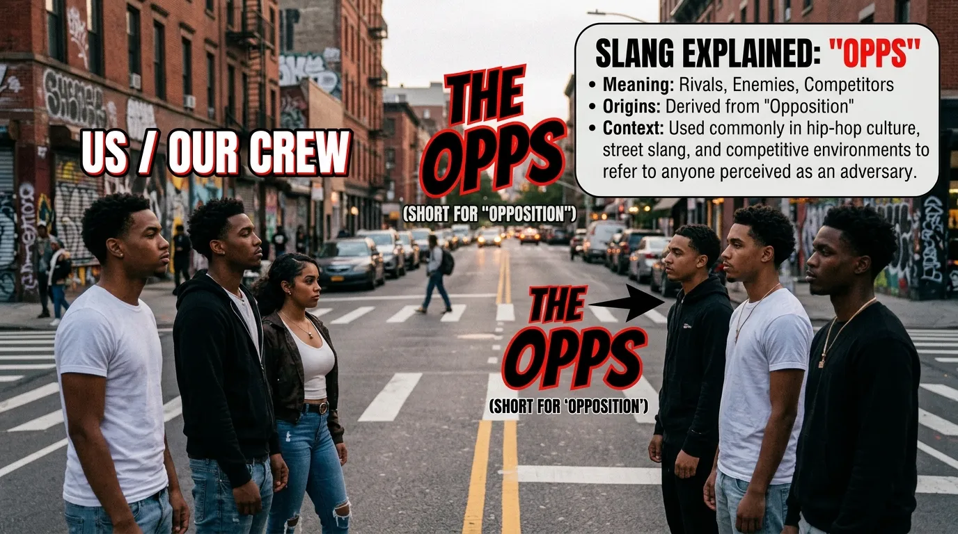 opps meaning slang