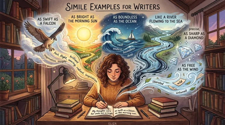 simile examples for writers