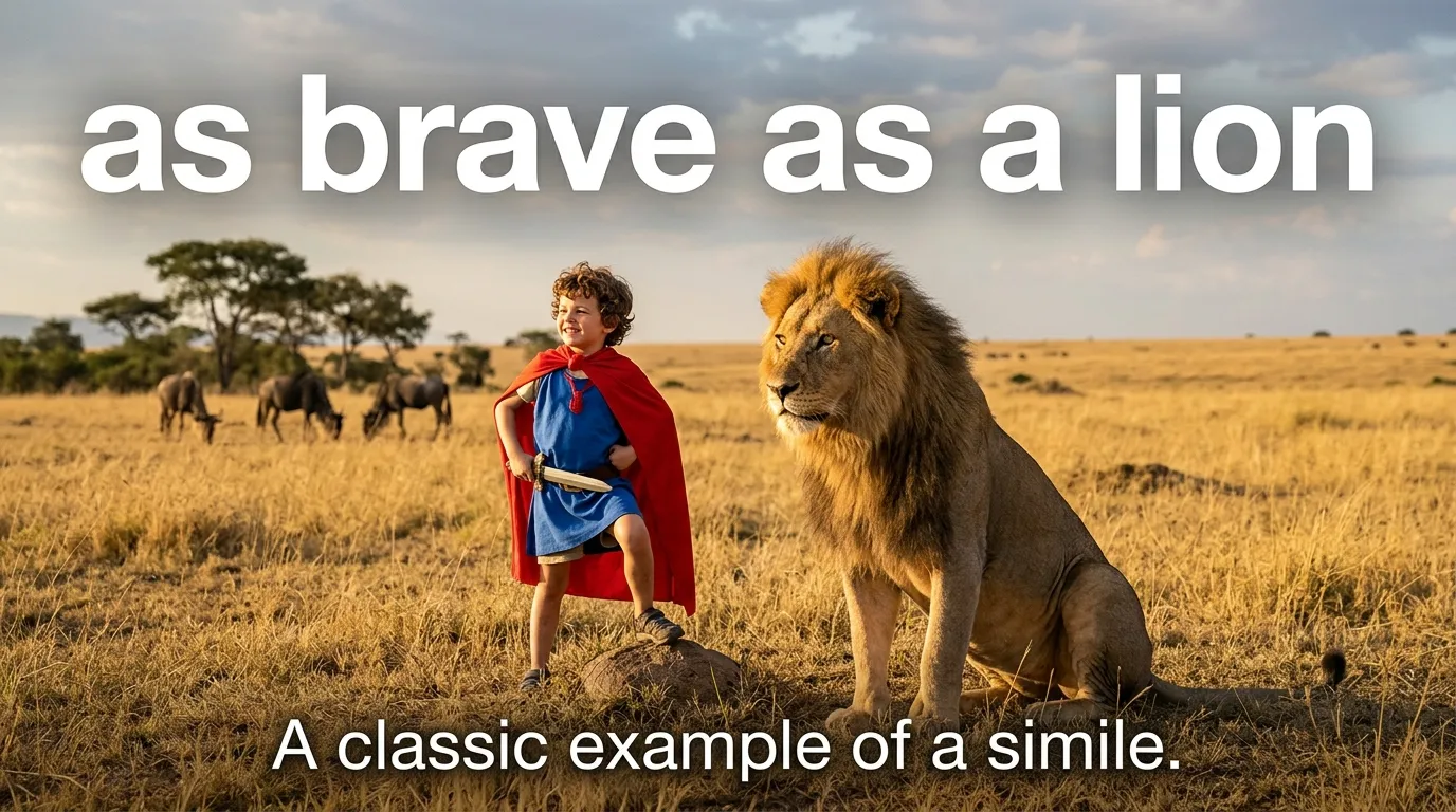simile examples in English