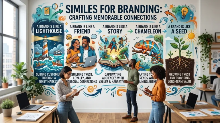 similes for branding