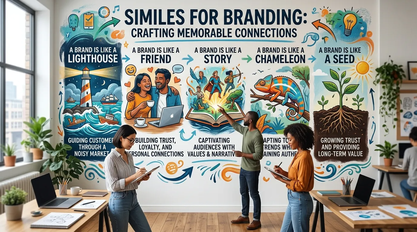 similes for branding