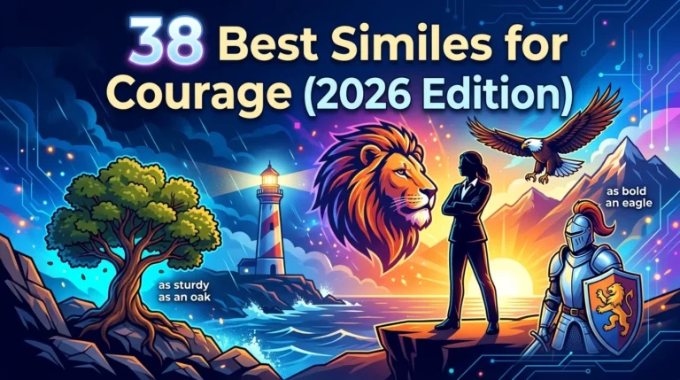 Similes for Courage
