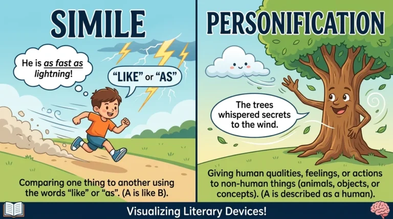 similes vs personification